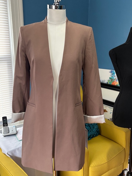 Calvin Klein Jackets & Blazers - Calvin Klein Mauve Open-Front Womens Blazer Jacket size 2